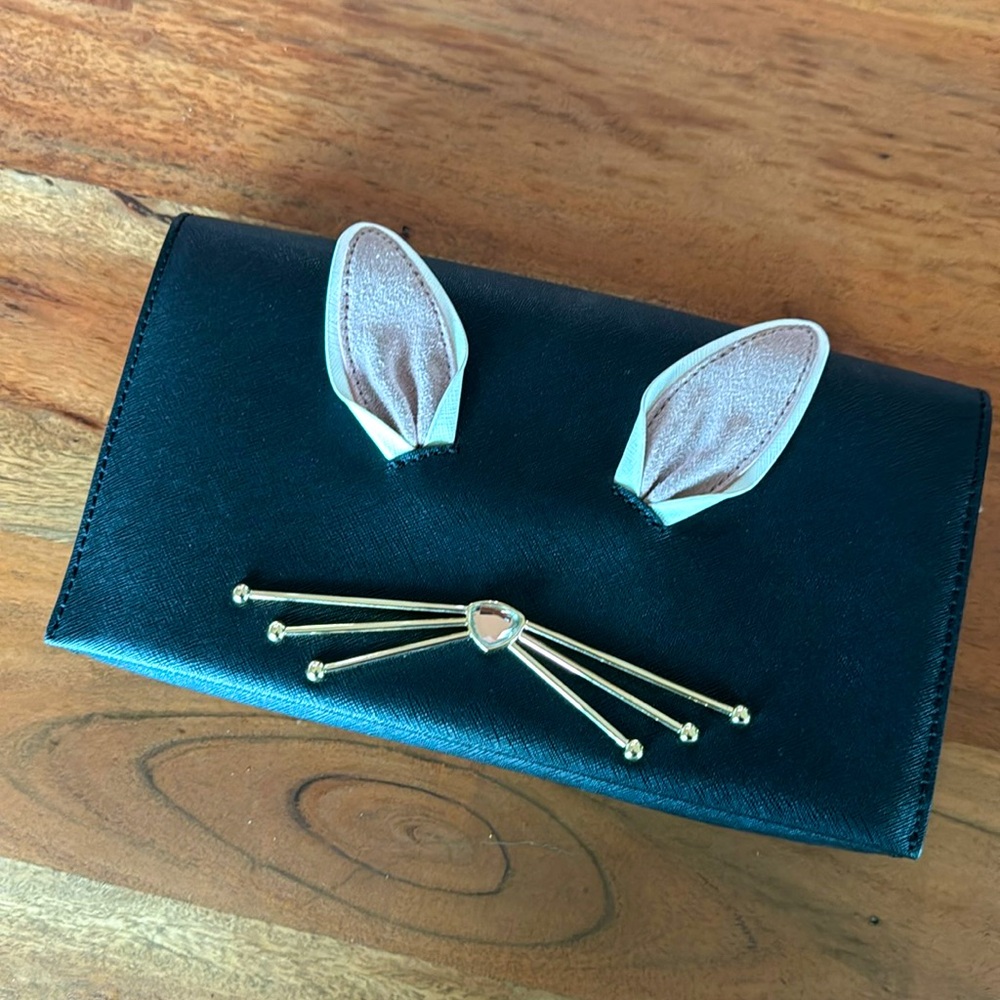 Kate spade novelty hop to it bunny crossbody purse